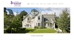 Desktop Screenshot of kingsmuirhouse.co.uk